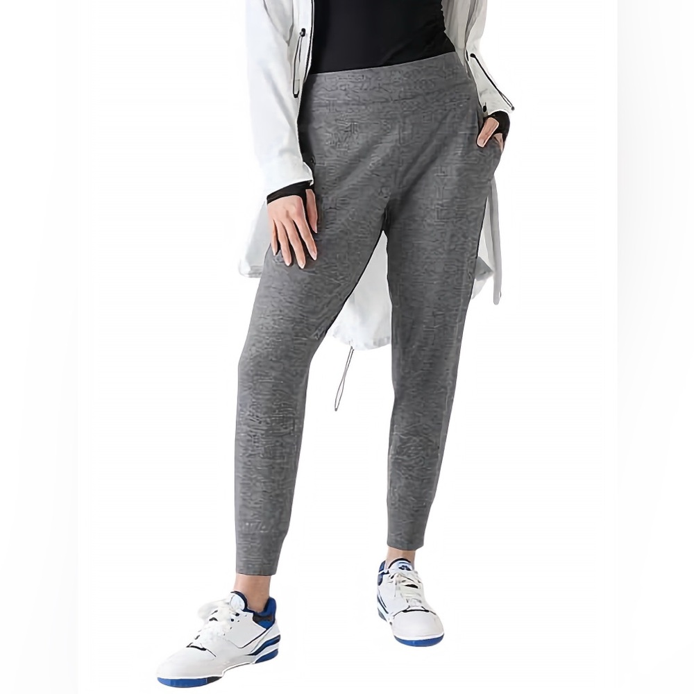 ATHLETA “Venice” High-Rise Jogger -Grey Heather-Size XL Tall